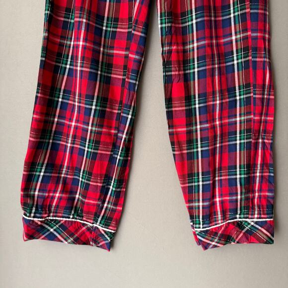 Victoria's Secret Pajama Pants Size S Red Plaid - Picture 3 of 9